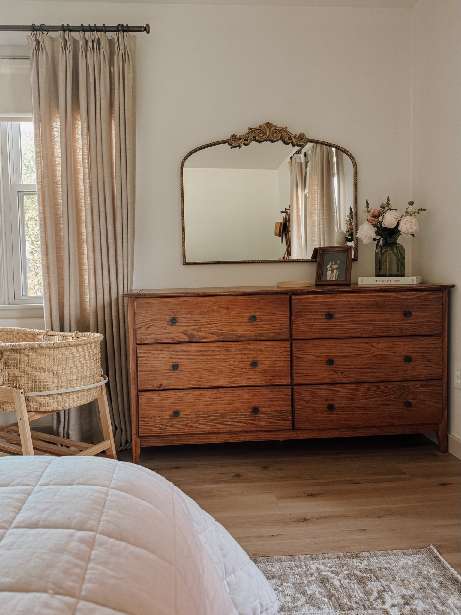 Master Bedroom ✨

Bedroom set | Grainwood furniture | bedroom mirror | linen curtains | Quince bedding | Loloi rug

#LTKHome #LTKmomlife #LTKSaleAlert