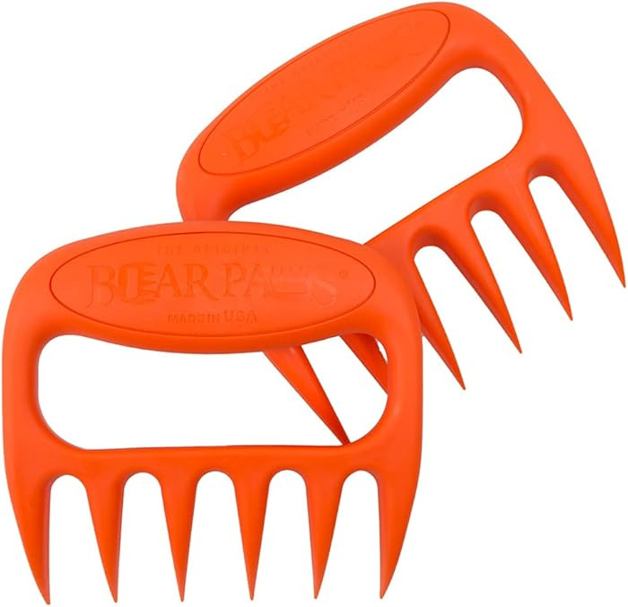 Bear Paws Meat Claws - The Original Meat Shredder Claws for Pulled Pork, USA Made - Easily Lift, ... | Amazon (US)