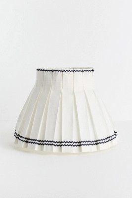 Cielle Home Box Pleat Fabric Lamp Shade and Slipcover | Anthropologie (US)
