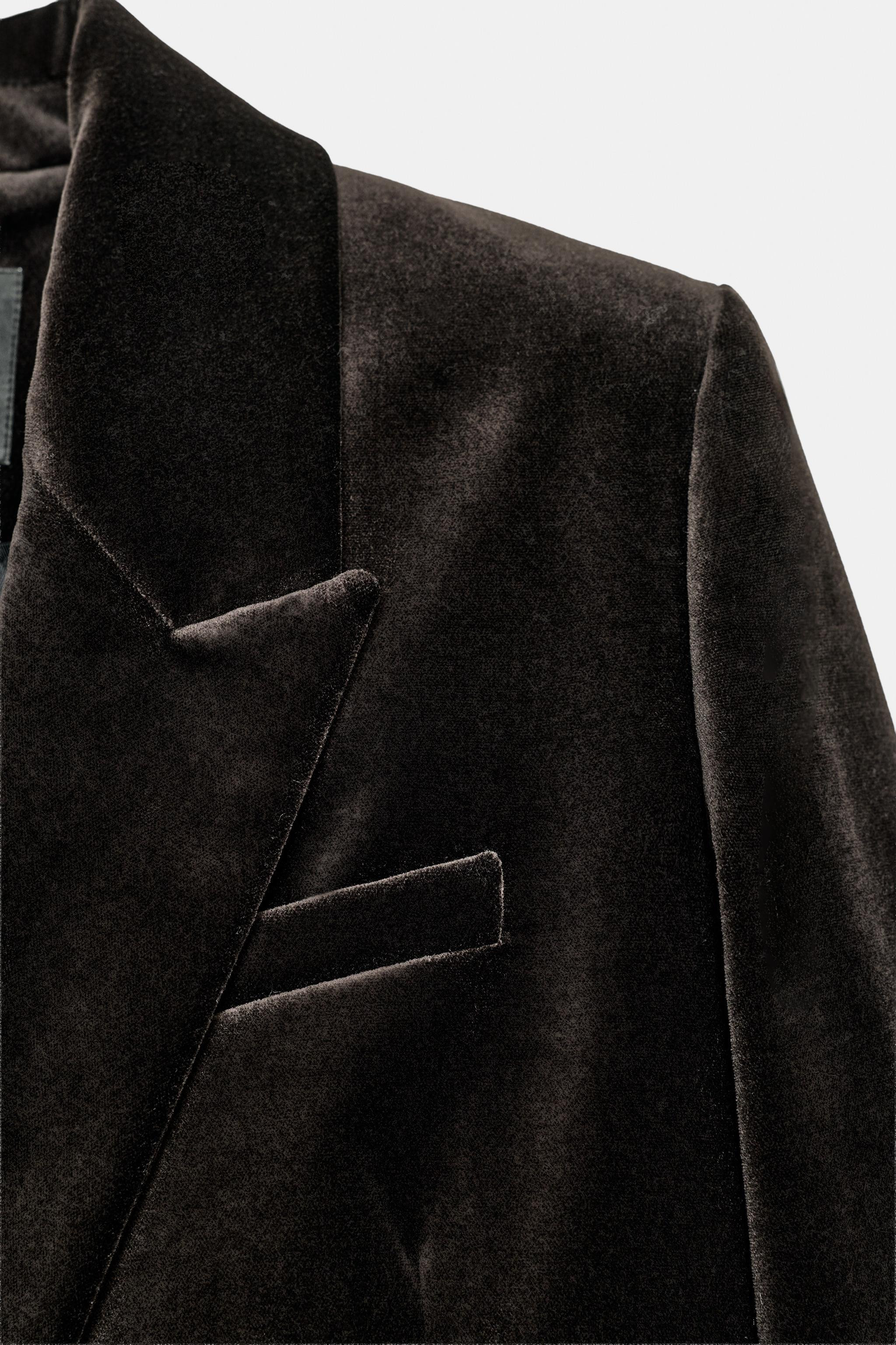 VELVET DOUBLE-BREASTED BLAZER ZW COLLECTION | Zara US