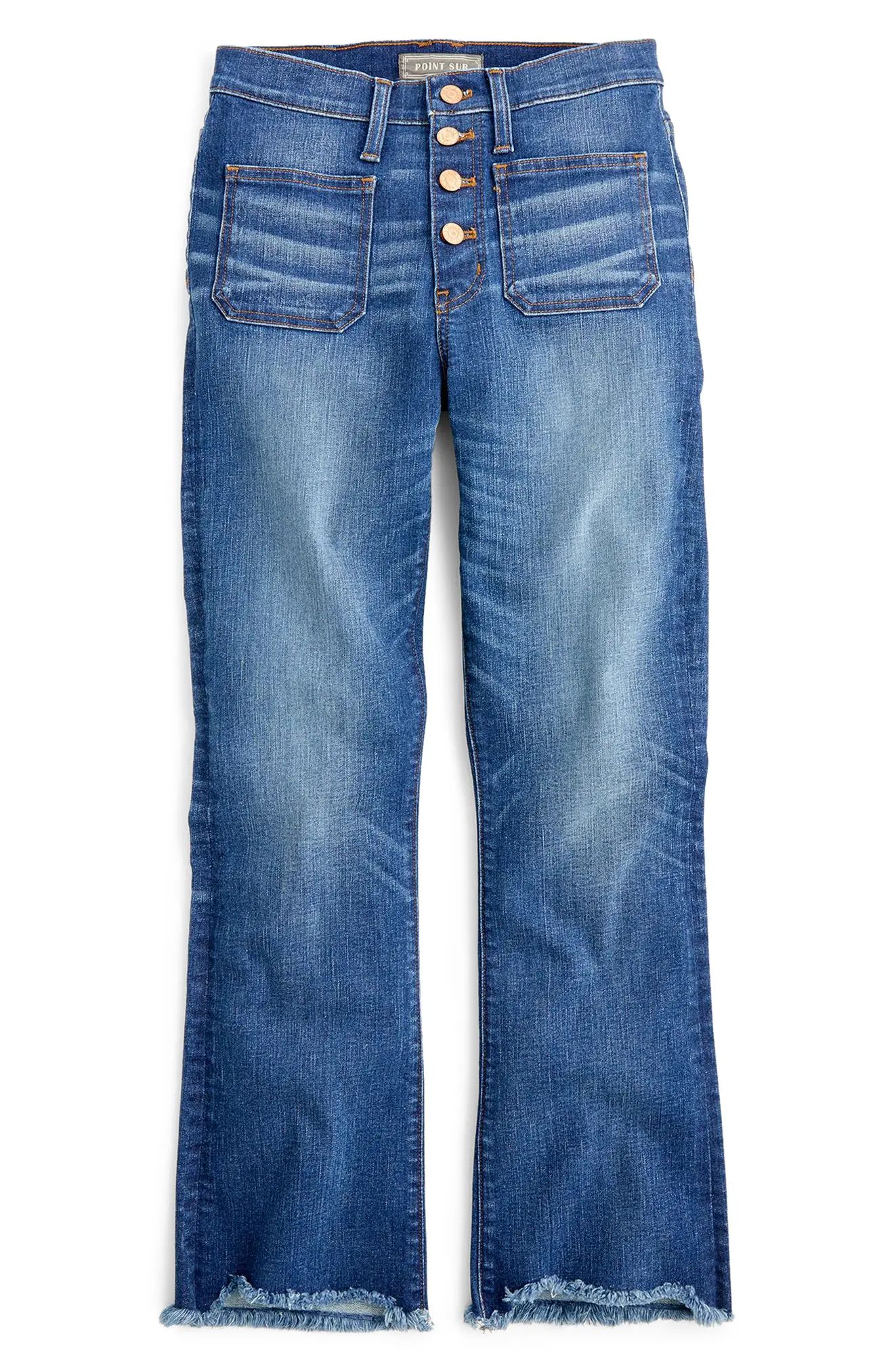 J.Crew Point Sur High Rise Demi Bootcut Jeans | Nordstrom