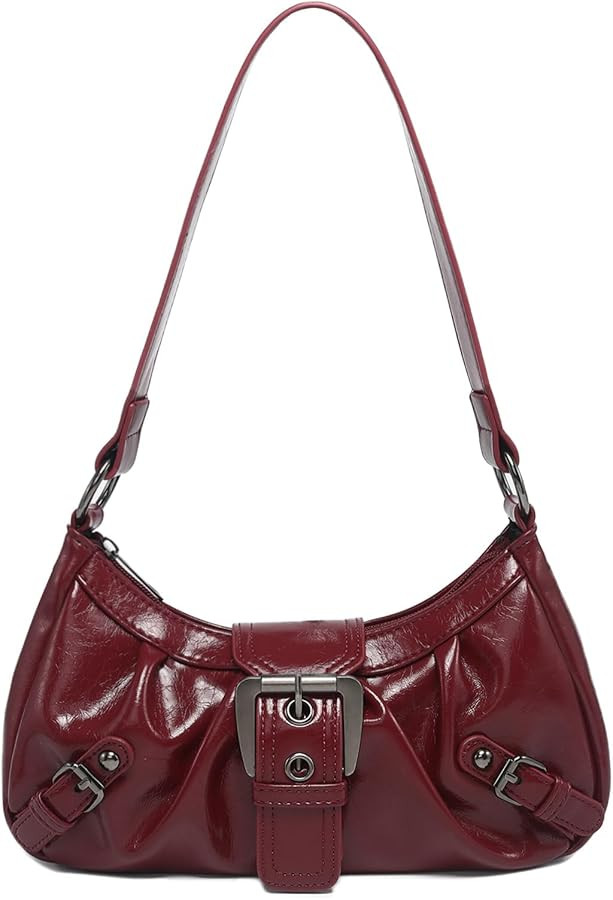 Shoulder Bag for Women Top Handle Handbag Purse Y2K Hobo Clutch Small Punk Purse Trendy | Amazon (US)