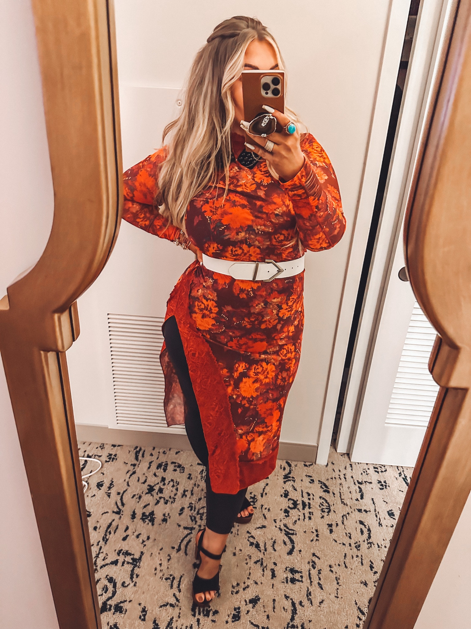 🔥🔥 this free people maxi
Slip dress is hot!!! Run and grab it! Anthropologie beaded collar necklace added so much fun to this look as well! 

#LTKstyletip #LTKcurves #LTKbeauty