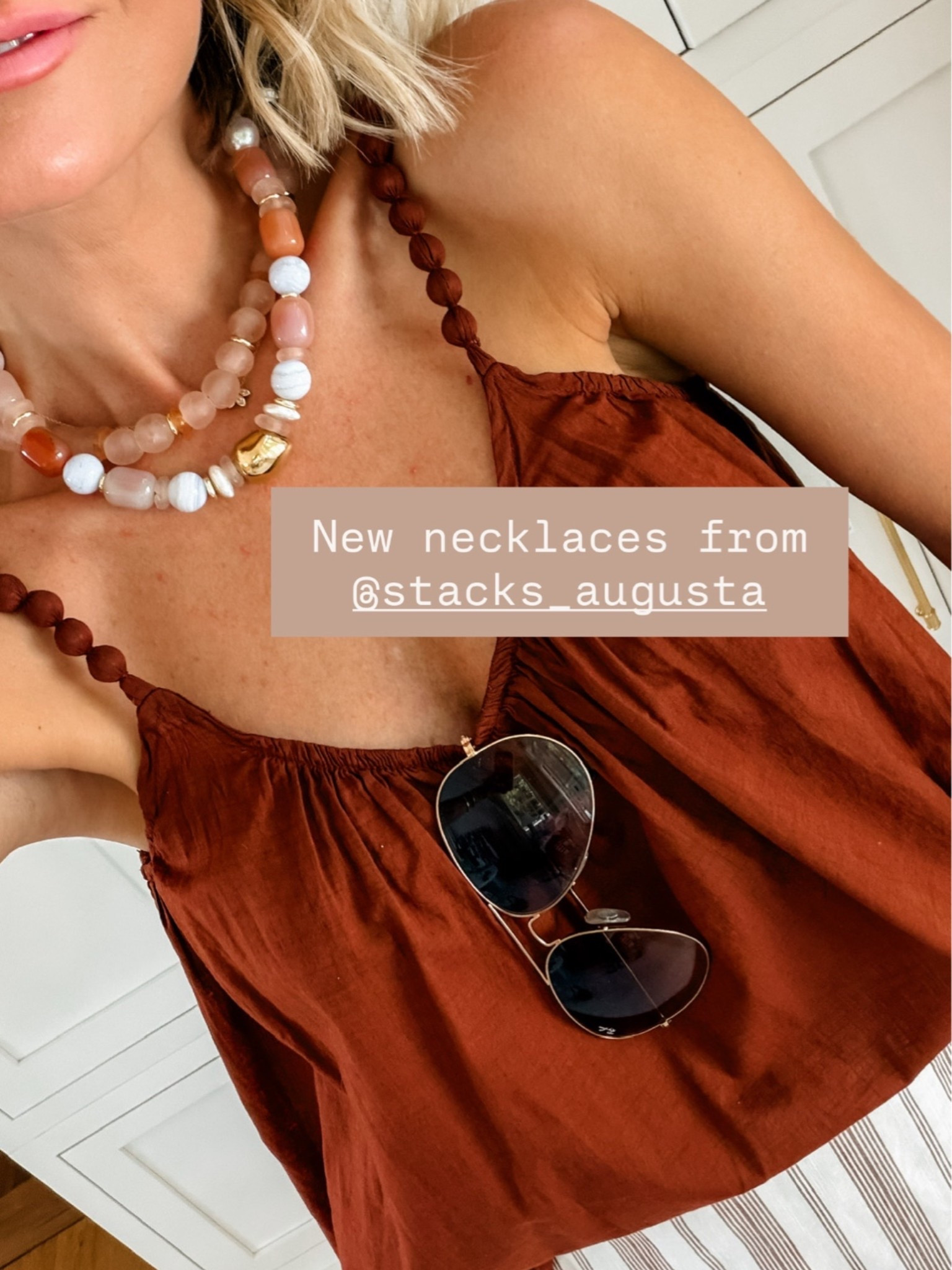 The best necklaces from Stacks Augusta ✨ I wear these all the time & I’m loving these new colors! 

Loverly Grey, summer accessories, everyday jewelry

#LTKgrwm #LTKootd #LTKSeasonal