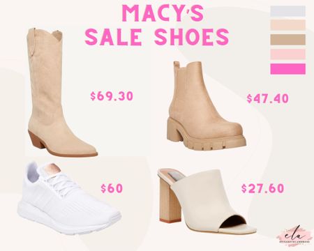 some more cute shoes from macy’s! 
their sale ends sunday! 
so hurry and grab your favorites!!

#macys #sale #shoes #boots #sandals #heels #stevemadden #maddengirl #jackrogers #tennisshoes
#work #workwear #bodysuit #skirt #plaid #black #earrings #pinklily #necklace #jewelry
#booties #ankleboots #ankle #peeptoe #nide #fall #falltransition #staples 



#LTKSeasonal #LTKsalealert #LTKshoecrush