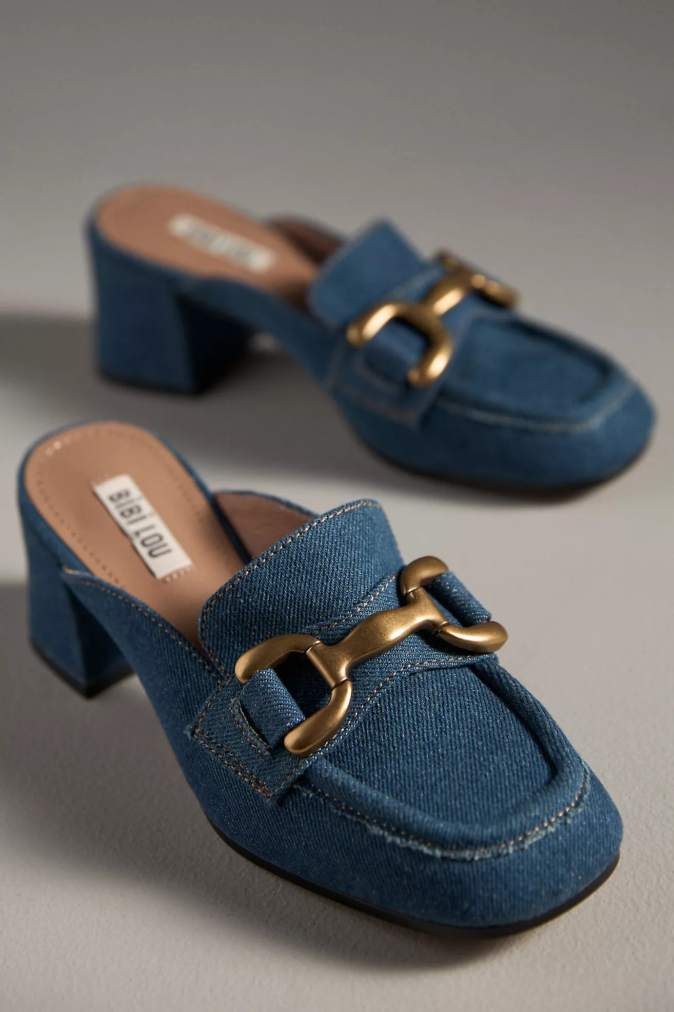 Bibi Lou Zagreb Heeled Loafers | Anthropologie (US)