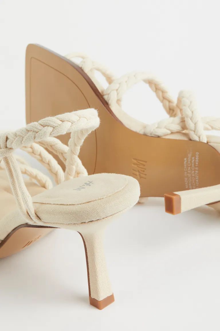 Braided sandals | H&M (DE, AT, CH, DK, NL, NO, FI)