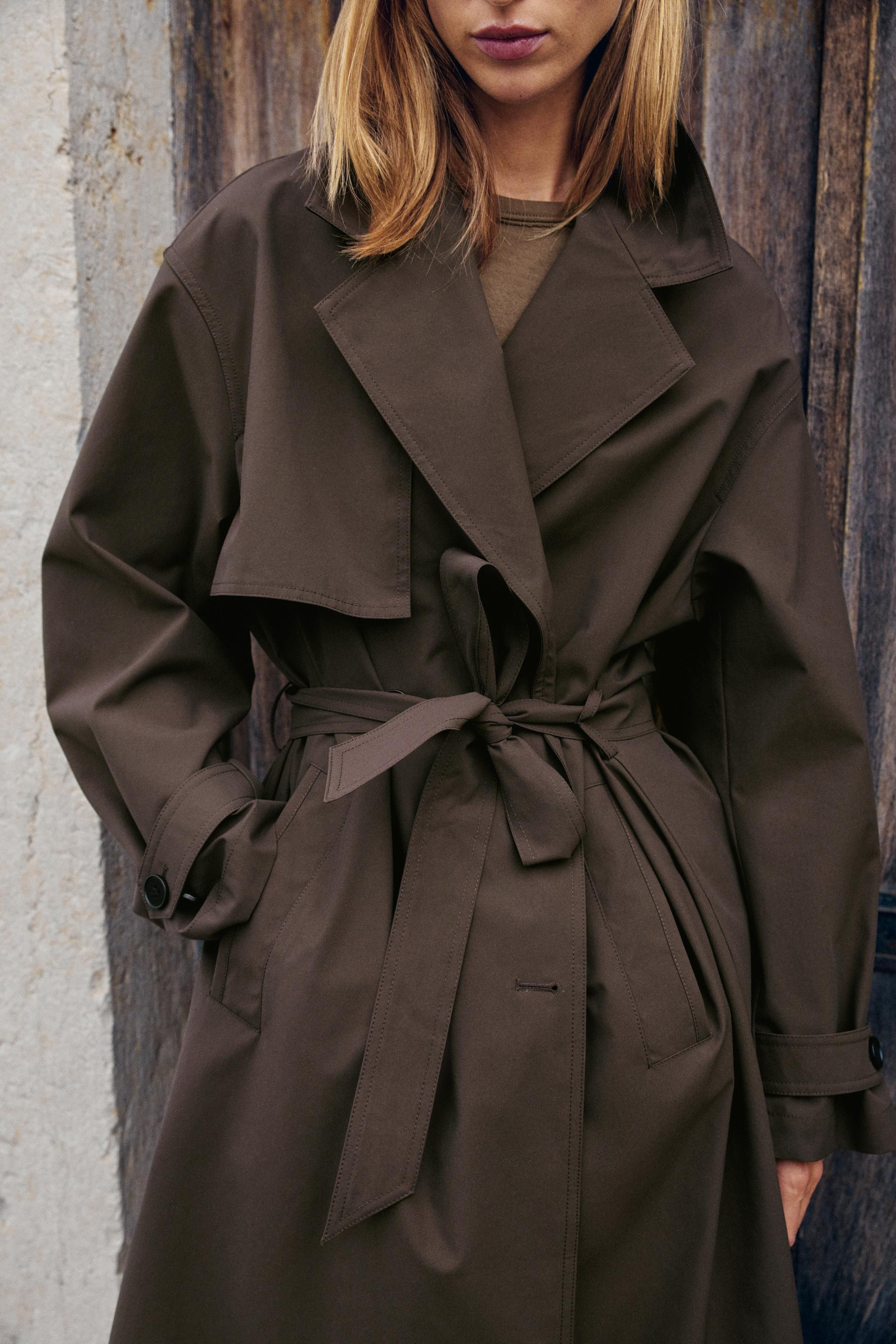 Zara - Fitted Cropped Windproof Anorak - Women - Soft Gold - Women | Zara US