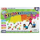 Roylco Neon Straws & Connectors Set Building Kit | Amazon (US)