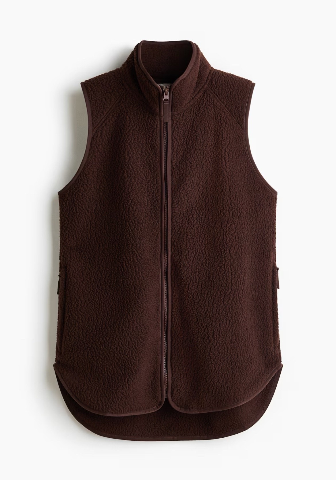 Chocolate brown Teddy fleece vest 

#LTKFindsUnder50 #LTKSeasonal