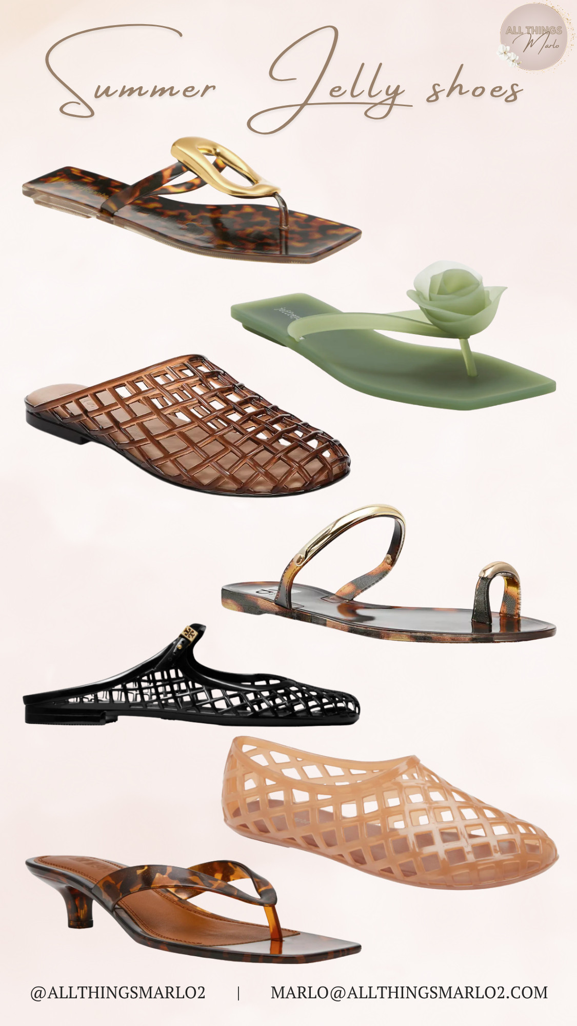 Summer Jelly Shoes 

 #LTKSeasonal #LTKWorkwear #LTKTravel