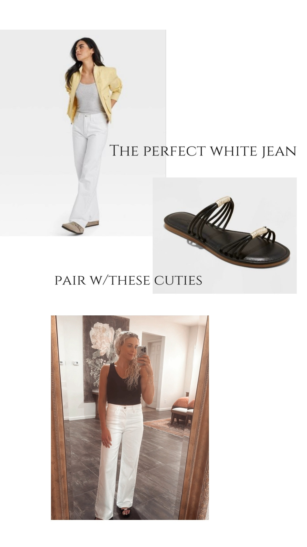 White denim crush🤍

#LTKFindsUnder50 #LTKStyleTip