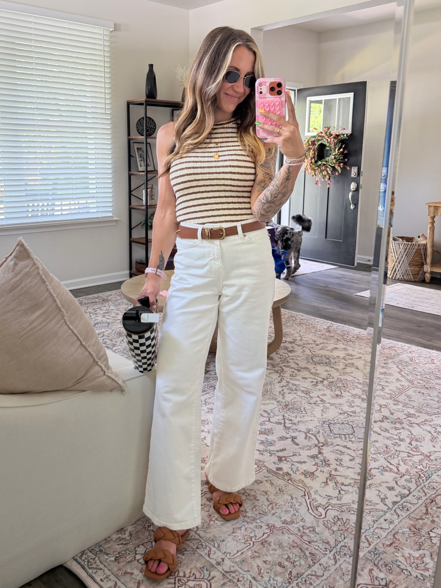These Walmart white jeans are soo cute!

#LTKootd #LTKmomlife #LTKgrwm