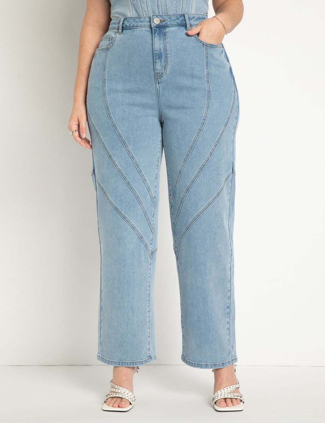 Seam Detail Jean | Eloquii