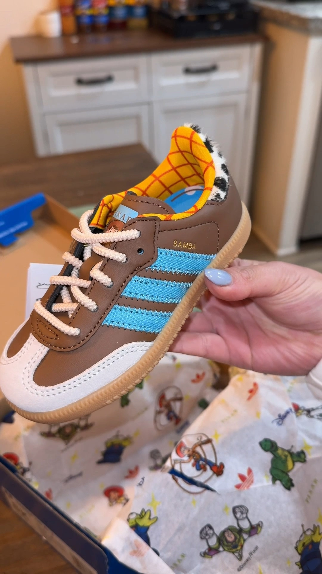 Toy Story toddler adidas! 

#LTKShoeCrush #LTKKids #LTKFindsUnder100
