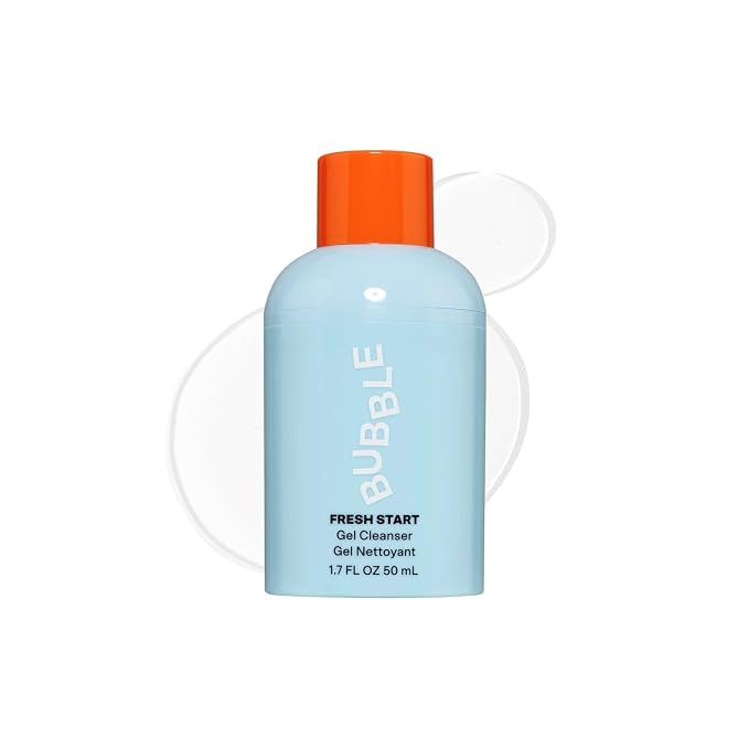Bubble Skincare Fresh Start Gel Face Cleanser for Oily Skin, Travel, 50 ml | Amazon (US)