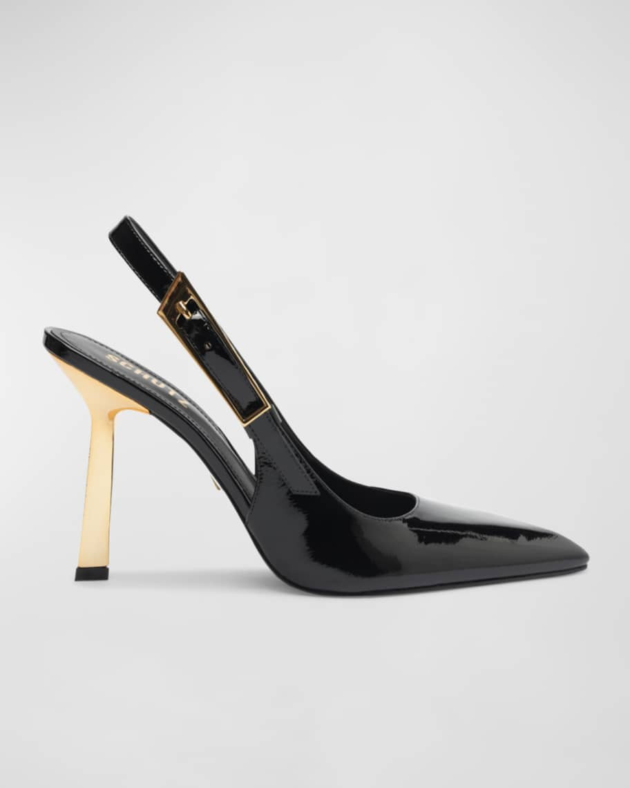 Schutz Ciara Patent Slingback Pumps | Neiman Marcus