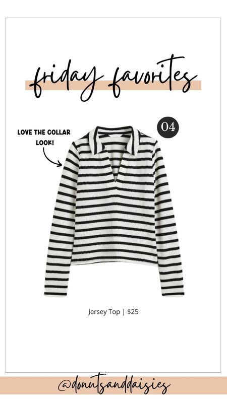 I love the collar on this jersey top. It comes in two different colors! 

#LTKunder50 #LTKstyletip #LTKFind