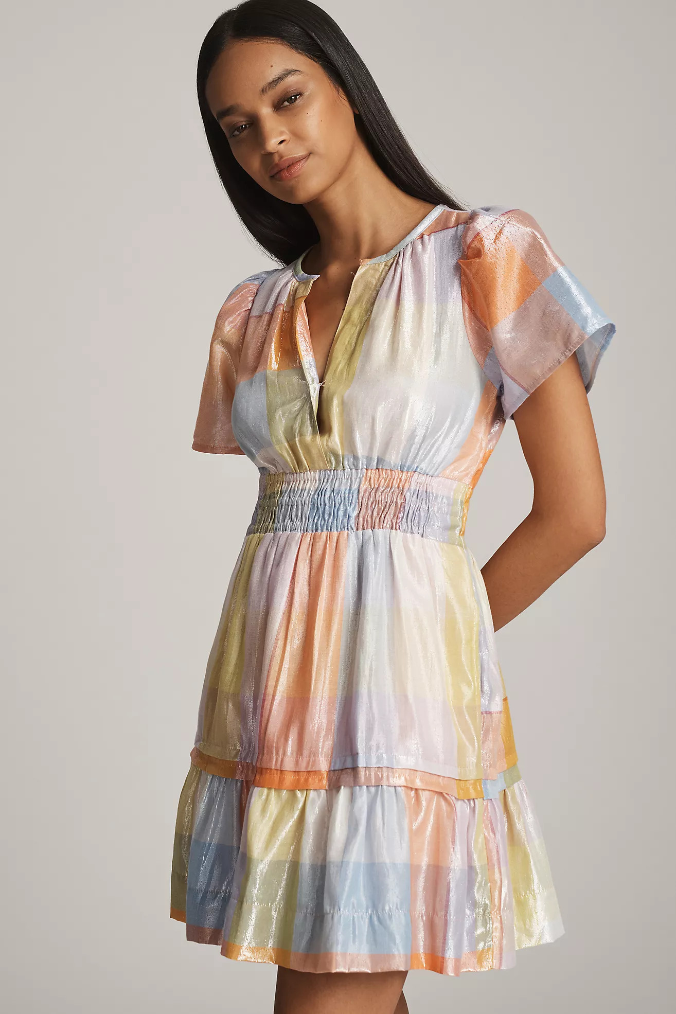 The Somerset Mini Dress: Metallic Edition | Anthropologie (US)