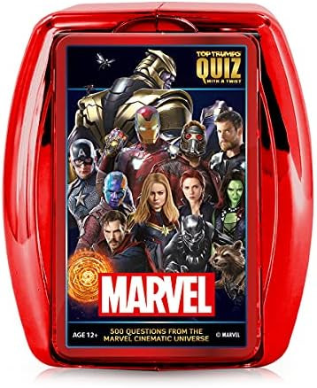Marvel Cinematic Universe Top Trumps Quiz Game | Amazon (US)