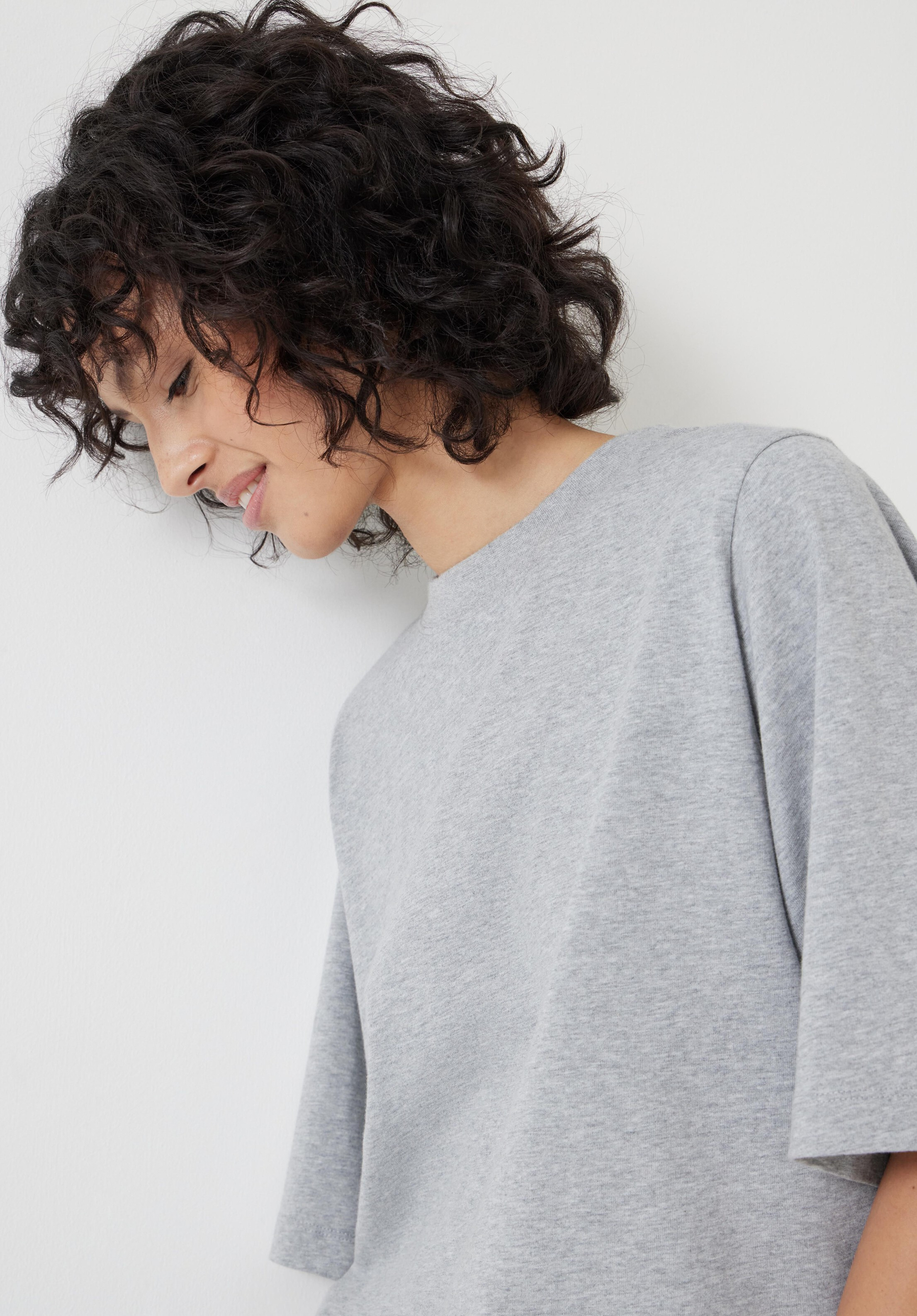 Romina Heavyweight Cotton T-Shirt | Hush UK