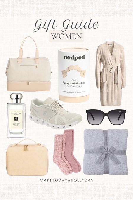 Womens gift guide, cloud sneakers, barefoot dreams, luggage and more 

#LTKGiftGuide #LTKSeasonal