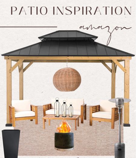 Patio Inspiration- Patio - Outdoor - Living - Porch - Seating - Set - Rug #LTKhome 