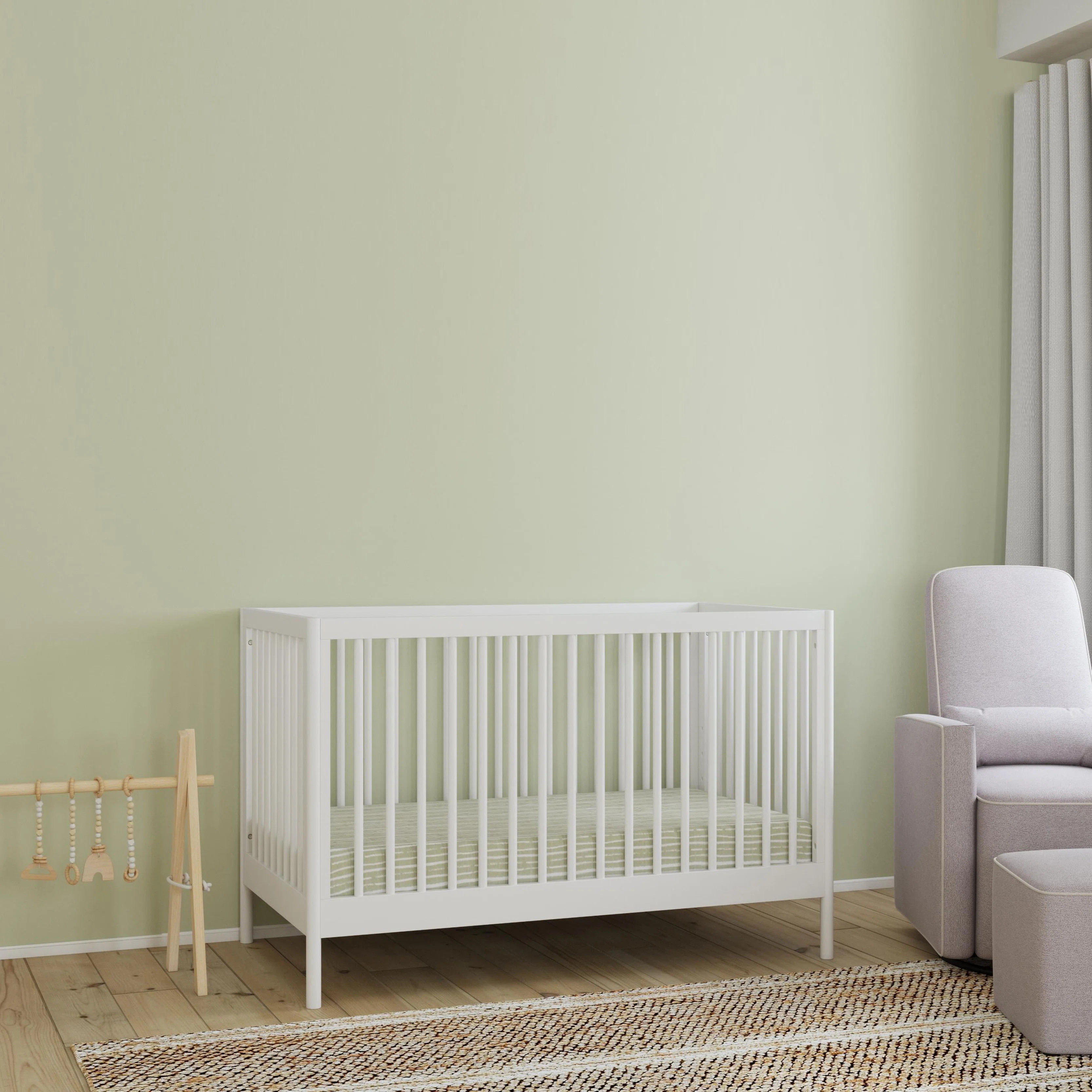 Birdie 3 in 1 Convertible Crib | Wayfair North America