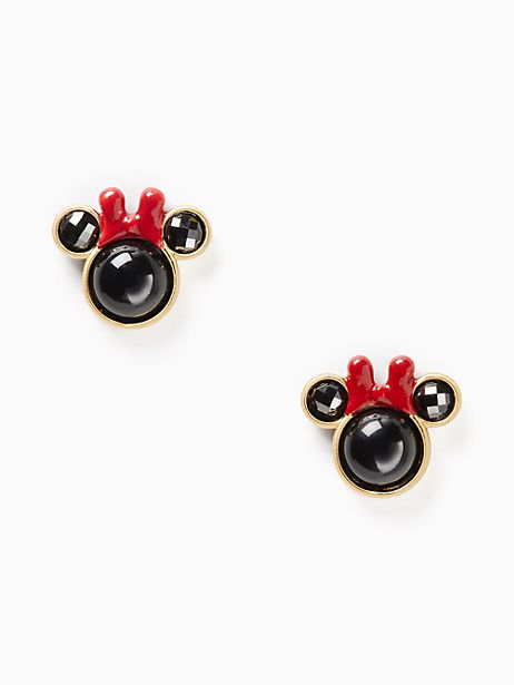 disney x kate spade new york minnie studs | Kate Spade Outlet