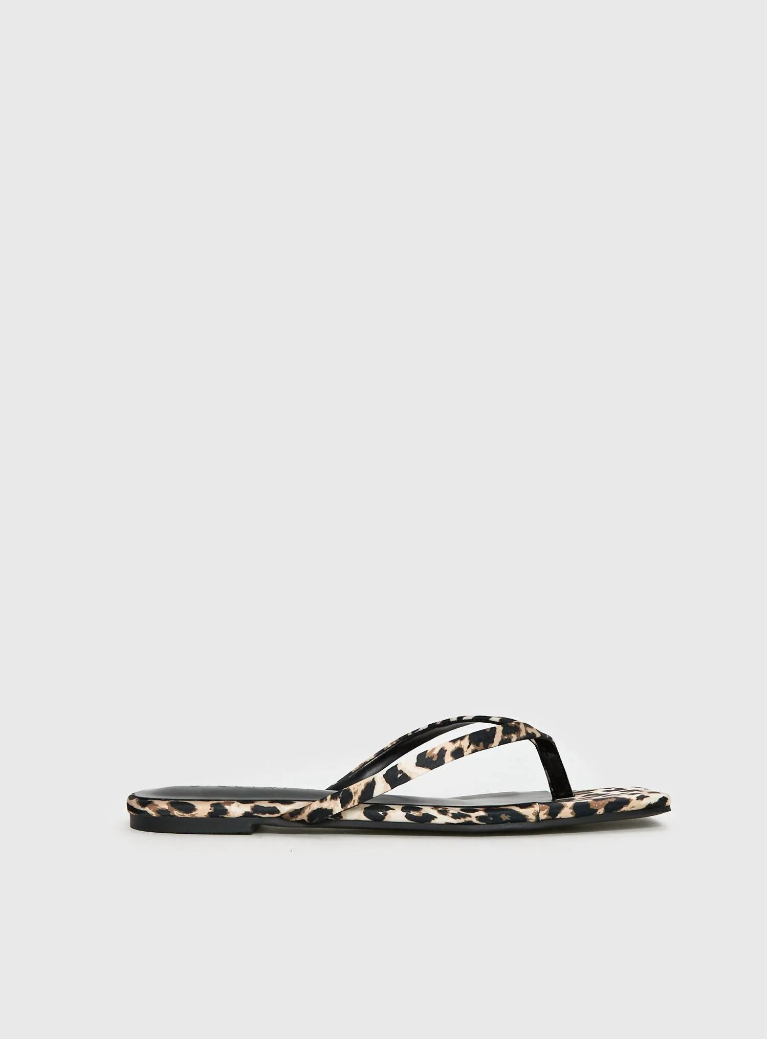 Women's Tove Flip Flops In Leopard | Shop Simon