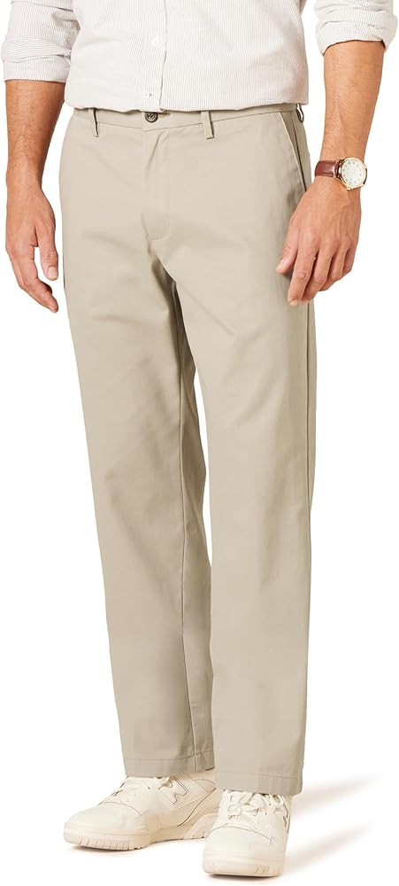 Amazon Essentials Men's Classic-Fit Wrinkle-Resistant Flat-Front Chino Pant (Available in Big & T... | Amazon (US)