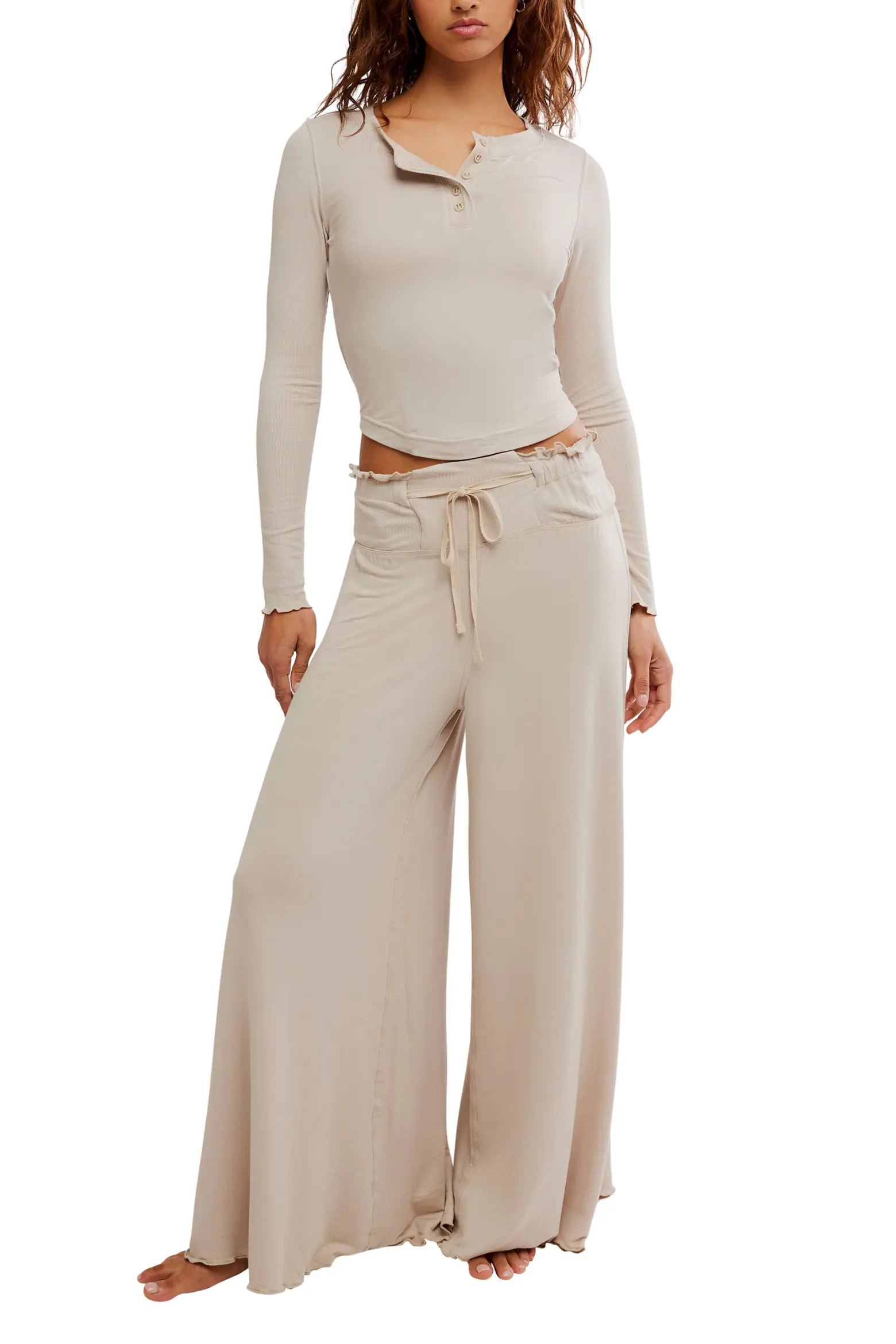 Dream State Wide Leg Lounge Pants (Women) | Nordstrom | Nordstrom