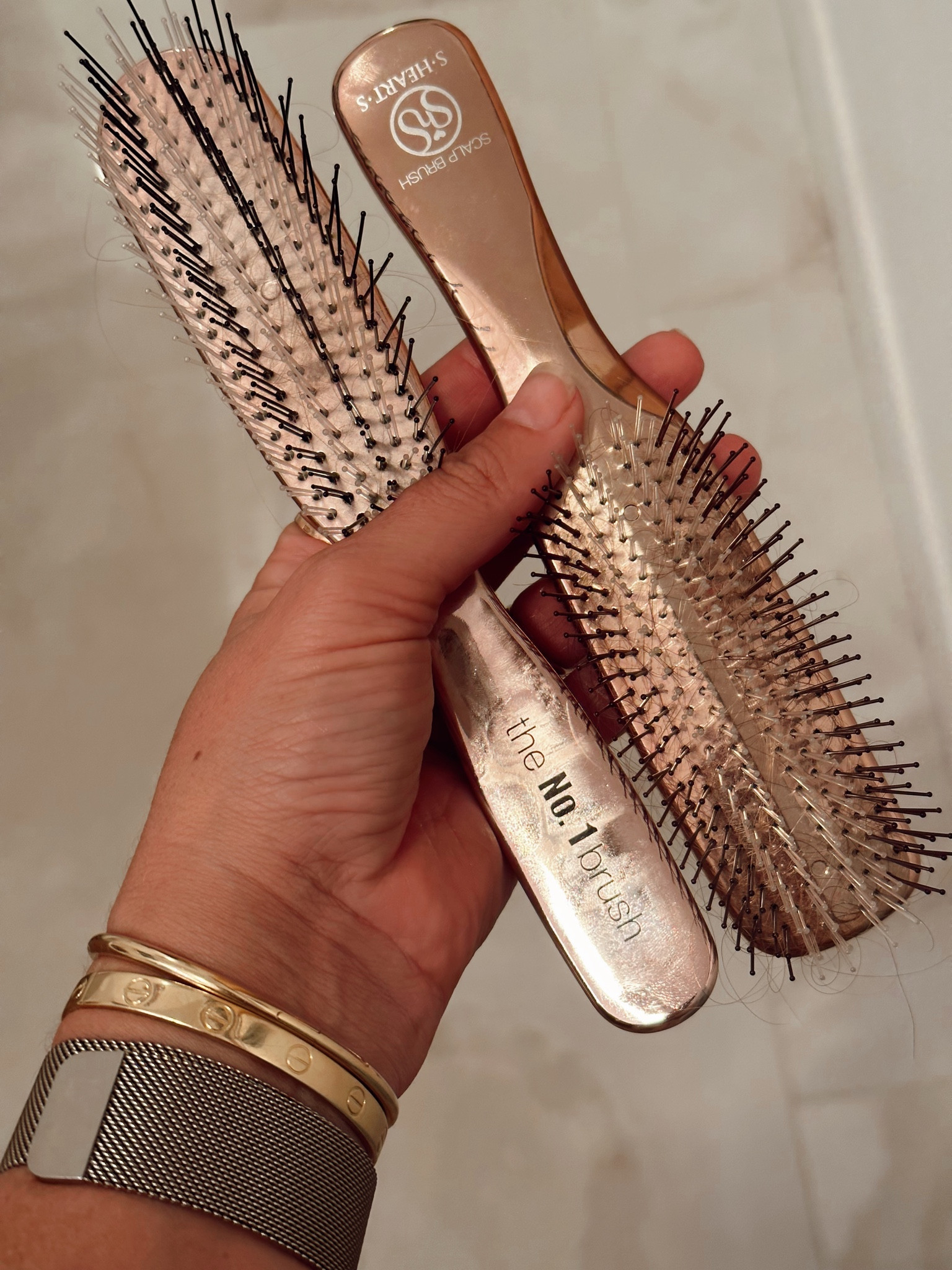 Hairbrush, scalp brush, detangling brush 

I use these brushes all week: one RJ detangle and the other to stimulate my scalp. Both help my hair to be it’s best ⚡️

#LTKbeauty #LTKGiftGuide #LTKFind
