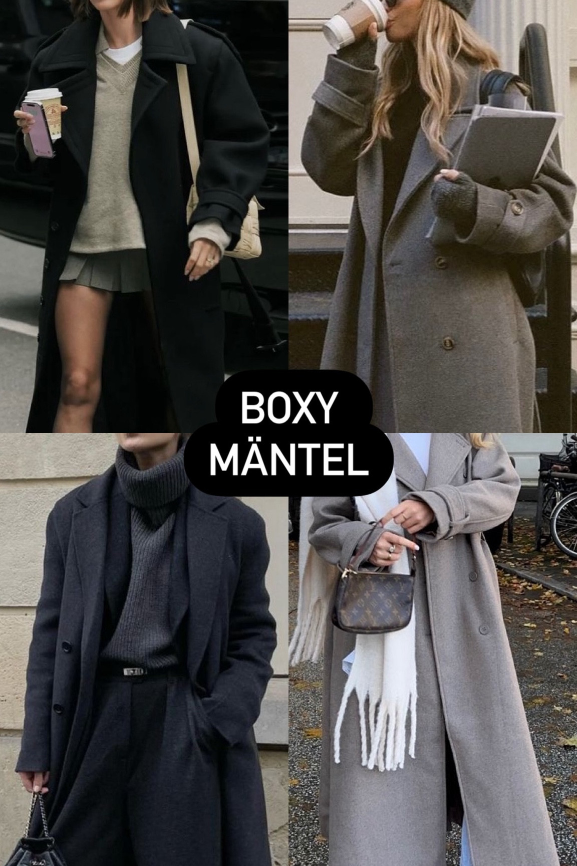 OVERSIZED MÄNTEL sind auch super modern diese Saison und bieten nicht nur super viel Styling Möglichkeiten, sondern lassen Raum zum layern und eignen sich deshalb perfekt für den Winter 🤍 

#LTKstyletip #LTKeurope #LTKSeasonal