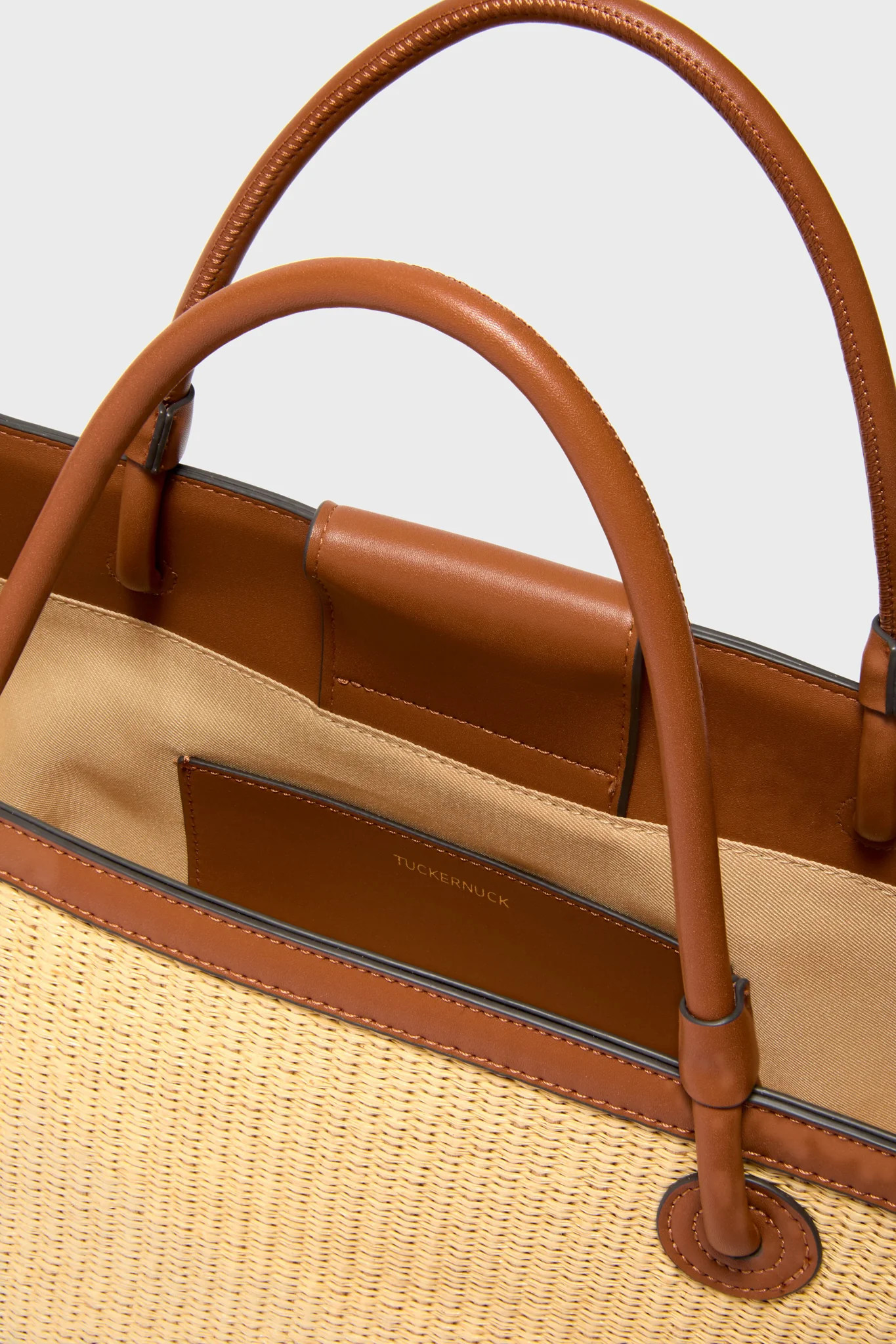 Raffia Brett Tote | Tuckernuck (US)