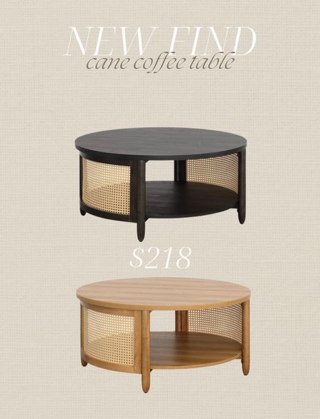 New home find - Walmart coffee table only $218 #coffeetable #livingroom #homedecor #cane #homefinds #walmart #walmartfinds 

#LTKFind #LTKhome #LTKsalealert