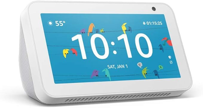 Echo Show 5 -- Smart display with Alexa – stay connected with video calling - Sandstone | Amazon (US)