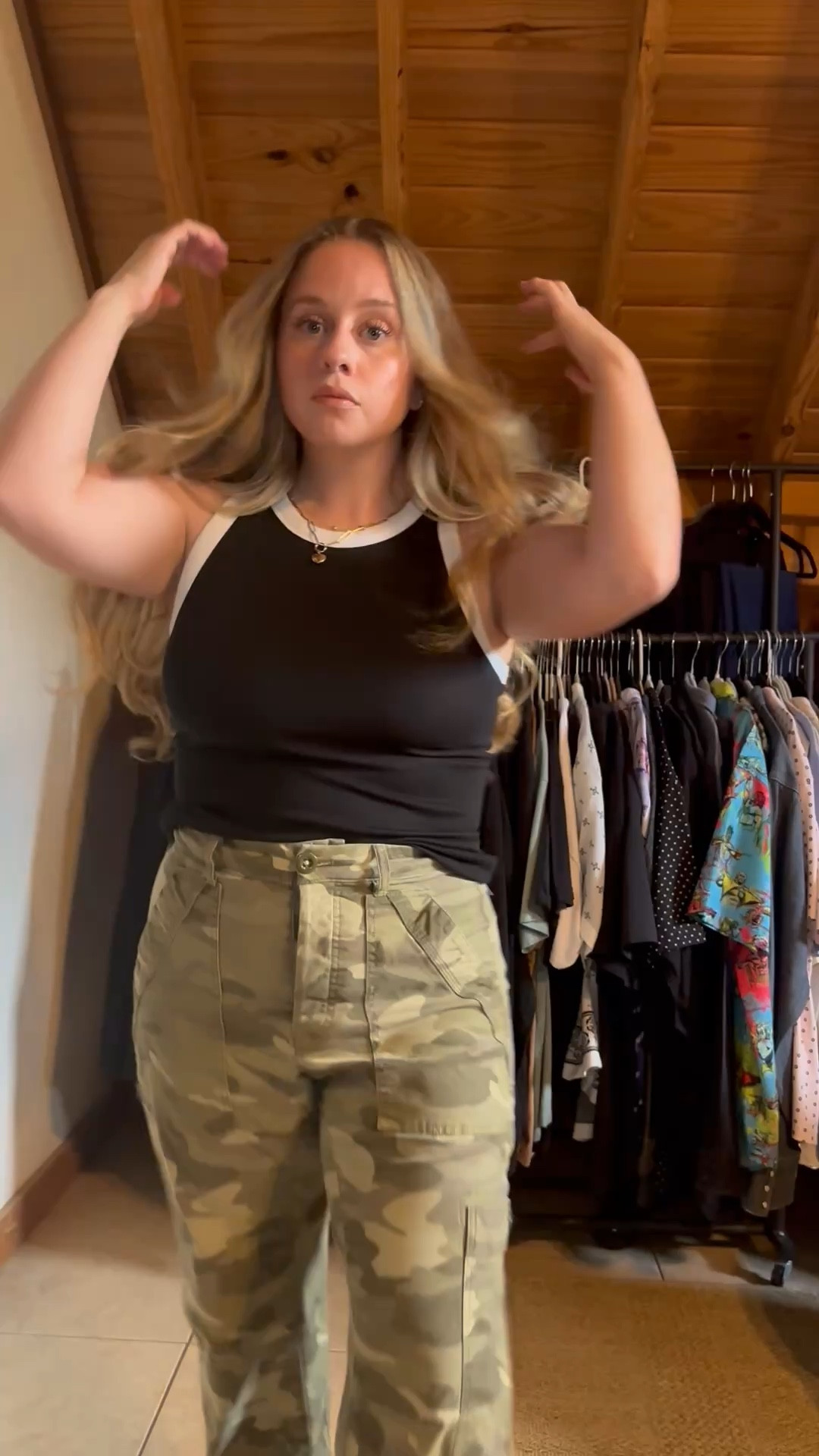 “Alex Jensen wore army pants and a tank top, so I wore army pants and a tank top…” 😂😂😂

#LTKFindsUnder50 #LTKStyleTip #LTKFindsUnder100