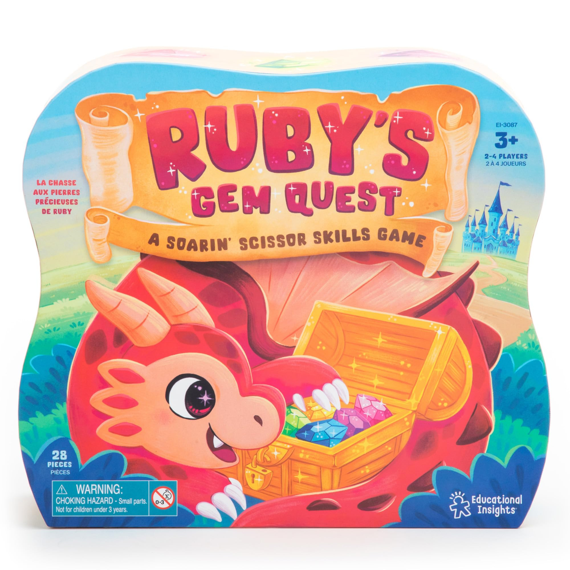 Educational Insights Ruby's Gem Quest - Preschool Fine Motor Board Game for Kids, Learning Scisso... | Amazon (US)