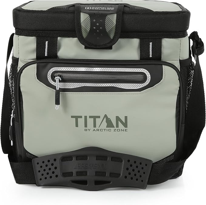 Titan by Arctic Zone Deep Freeze Cooler - Zipperless Hardbody Cooler - Deep Freeze Insulation, Ha... | Amazon (US)