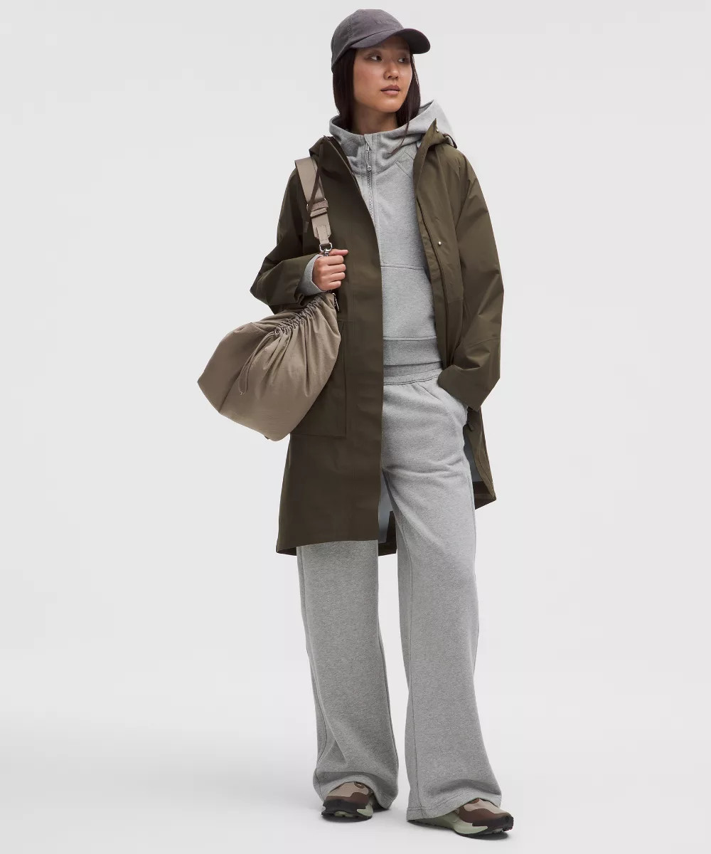Waterproof Fishtail Rain Coat | lululemon (AU)