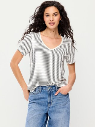 Luxe V-Neck T-Shirt | Old Navy (US)