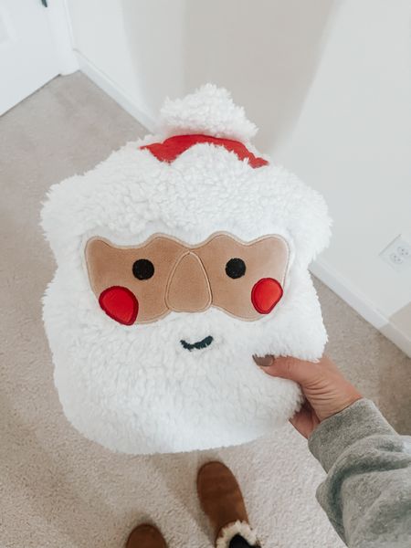 the cutest Santa pillow for Christmas. on sale now! I have it in my daughters room but it would be so fun in a playroom too 

#LTKHoliday #LTKsalealert #LTKSeasonal