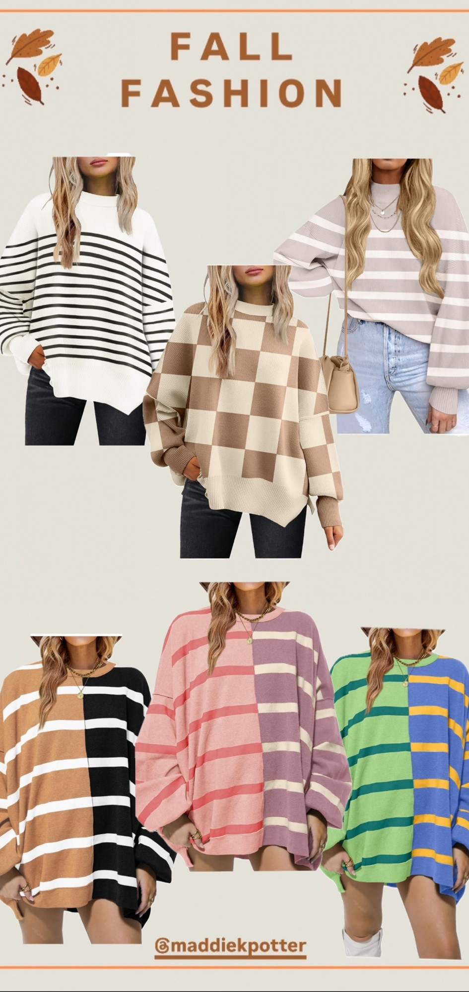 ALL sweaters under $30 and SO CUTE!!



#LTKFallSale #LTKStyleTip #LTKFindsUnder50