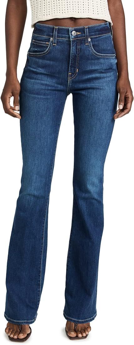 Veronica Beard Jean Women's Beverly High Rise Skinny Flare Jeans | Amazon (US)