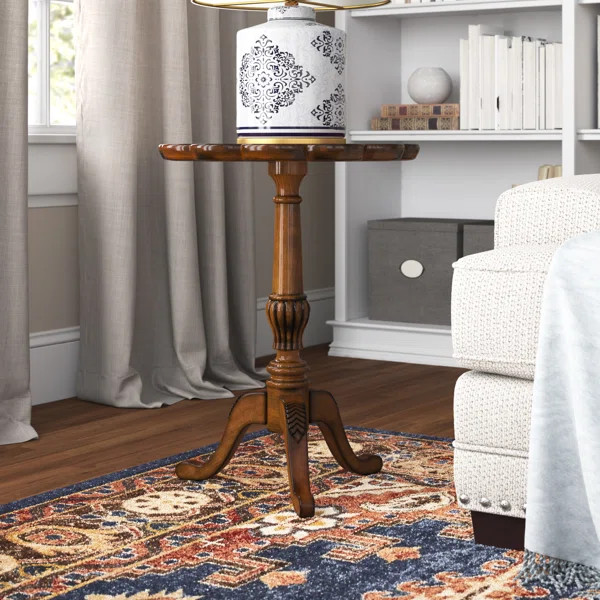 Ariad 26'' Tall Pedestal End Table | Wayfair North America