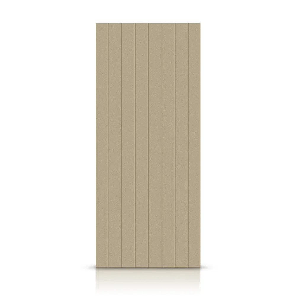 Hollow Paneled Painted without Installation Hardware Kit Slab Door | Wayfair North America