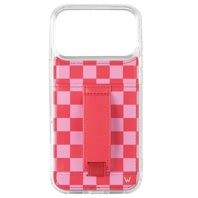 Walli Cases iPhone 17 Pro Max Phone Case with Wallet and Finger Strap - Raspberry Rush | Target