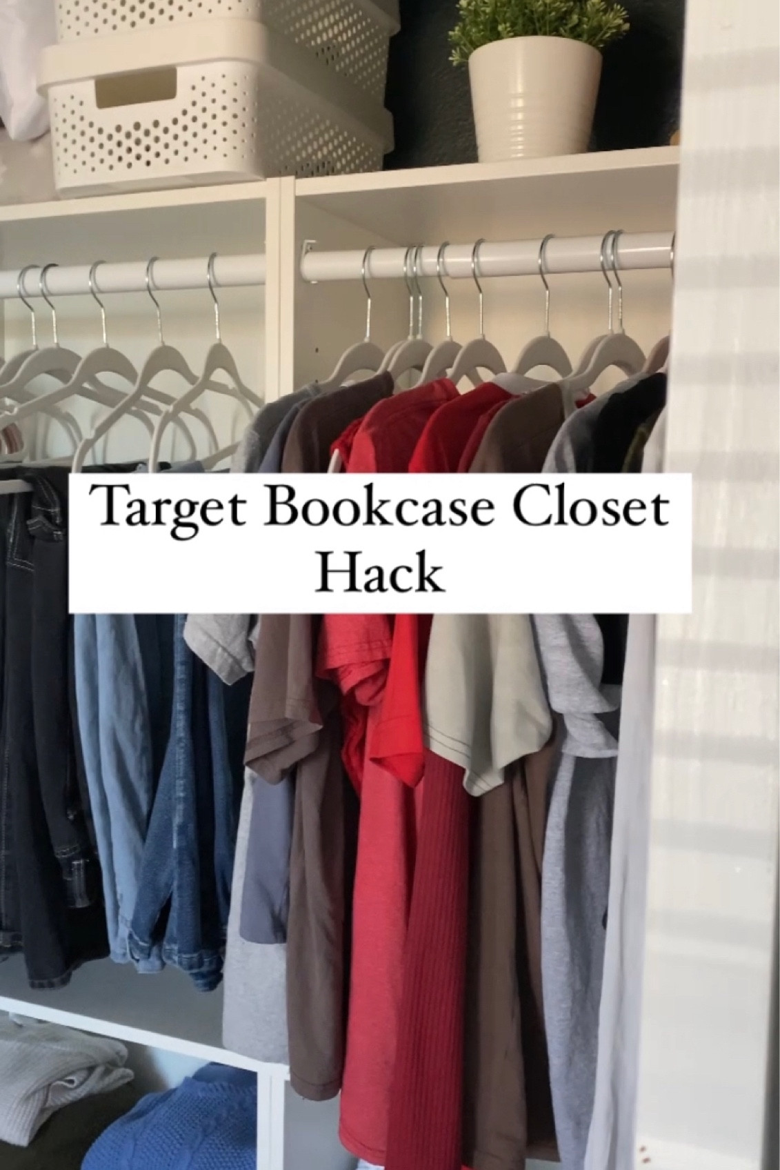 Getting your closet organized for the New Year does not have to be expensive. I used these items to create a “custom closet” for my daughter for under $115 and just a few hours.  #closetorganization #customcloset #closethack #homeorganization

#LTKsalealert #LTKfindsunder50 #LTKhome