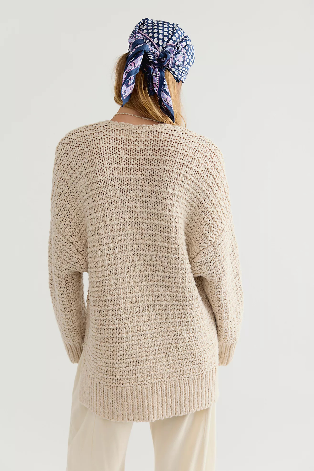 Opal Textured V-Neck Pullover | Free People (Global - UK&FR Excluded)